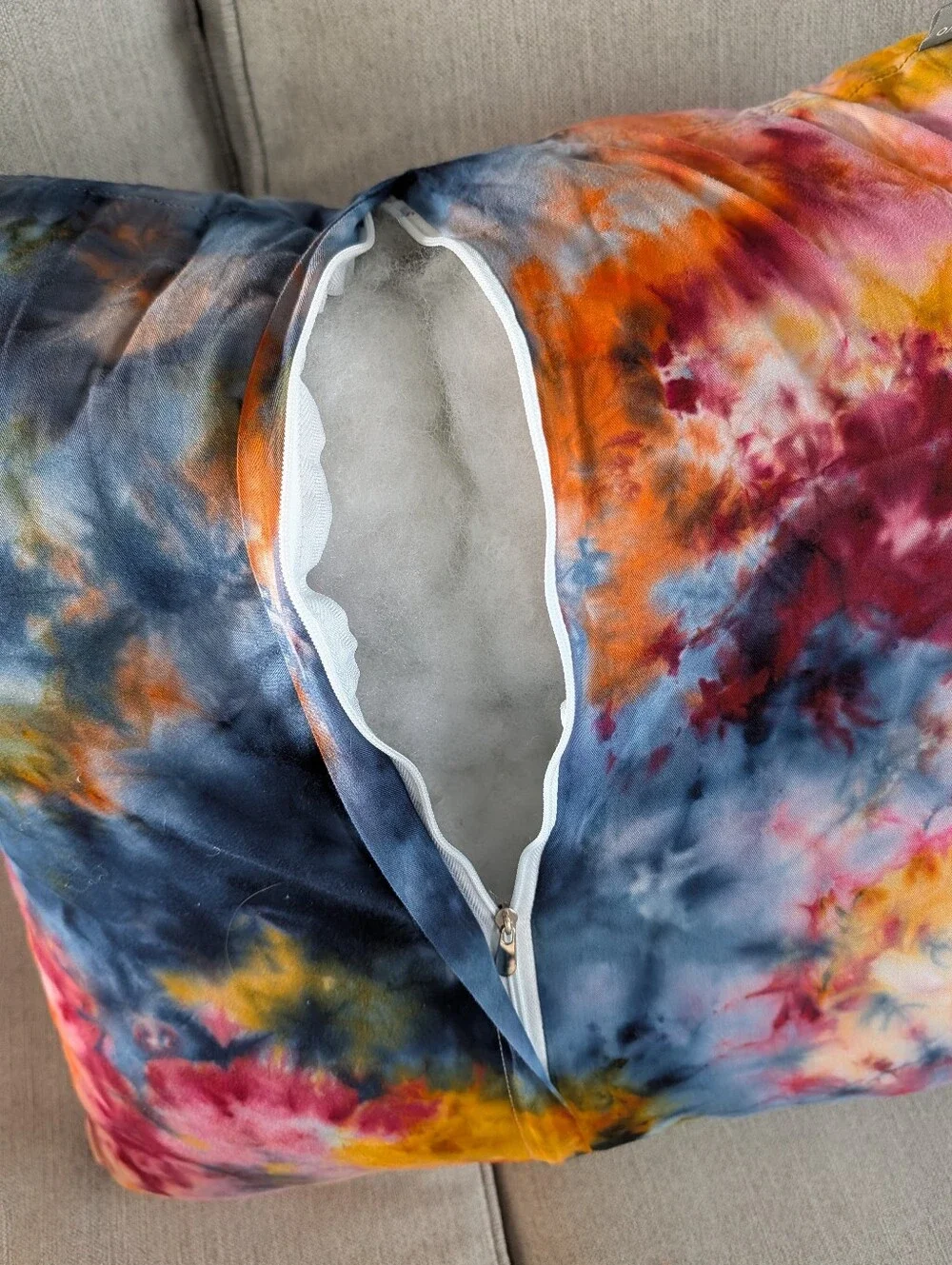 New Custom Tiedye 20x20 Pillows Set Of 2